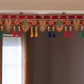 Embroidered Door Toran Bandhanwar with Silk Tassels - 36 Inches